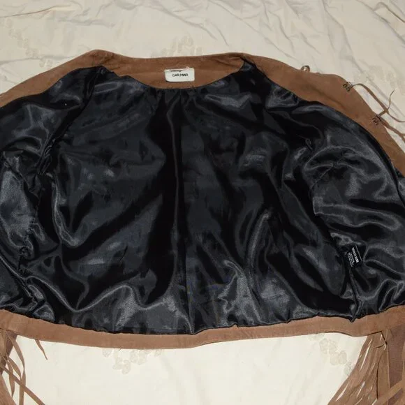 Carmar Suede Leather Fringe Jacket - Picture 5 of 9